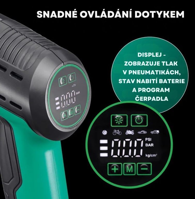 CleanMaxx AKU kompresor a ruční vysavač 2v1 AKV-19905 1 (9)